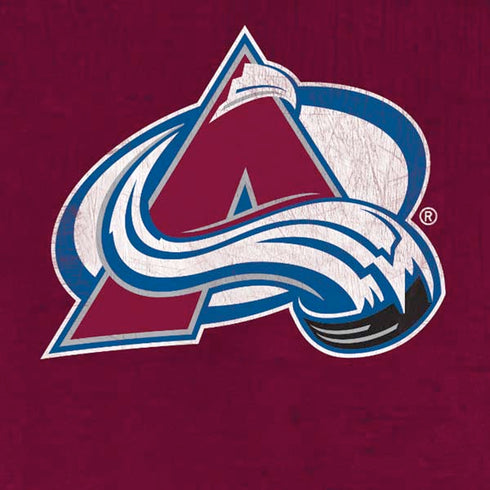 NHL Colorado Avalanche Distressed Moto E5 Play Skin